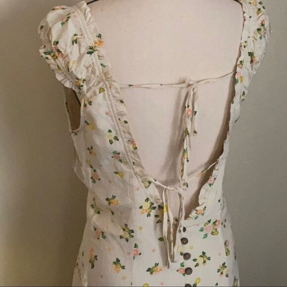 NWT Free People Like A Lady Printed Mini Dress L - Picture 8 of 13